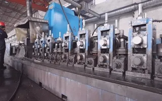 Square Steel Tube Production